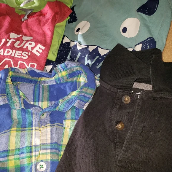 Boys Bundle Play Shirts. (5 pcs.) - Picture 1 of 13